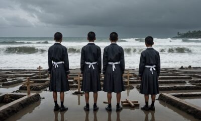 beach tragedy three students buried