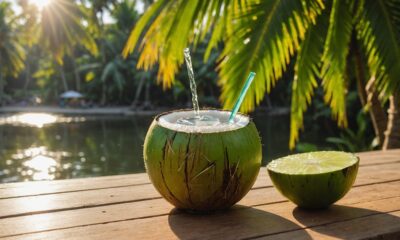 best time for coconut water