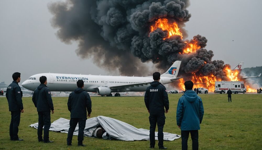 busan plane fire survivors