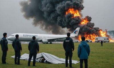 busan plane fire survivors