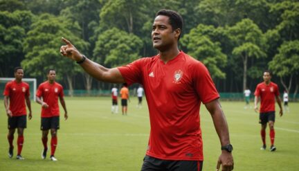 kluivert coaches indonesia national team