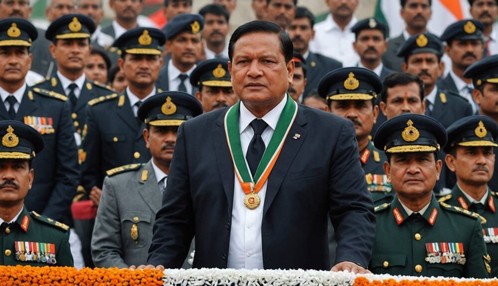 prabowo attends india republic celebration