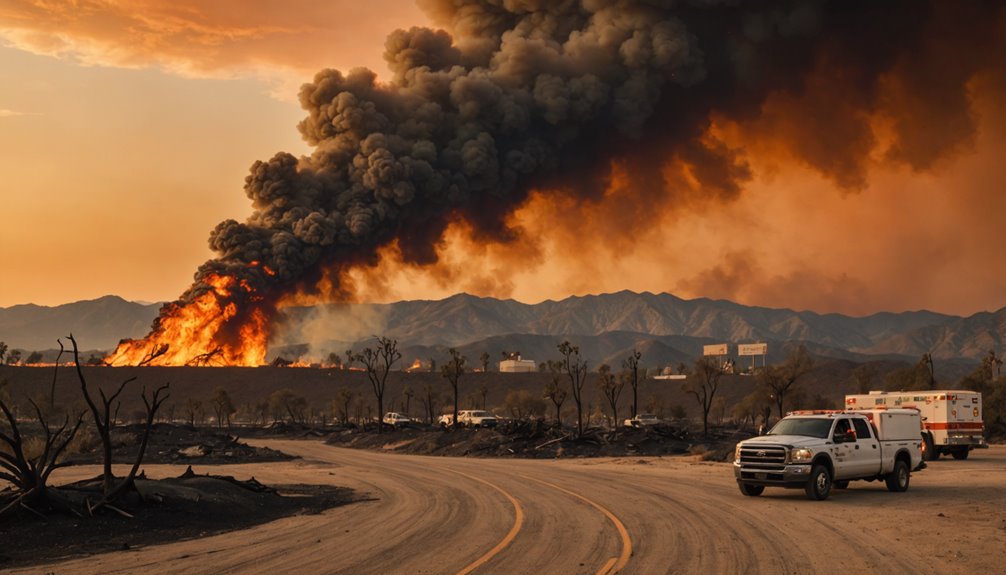 uncontrollable wildfires in california