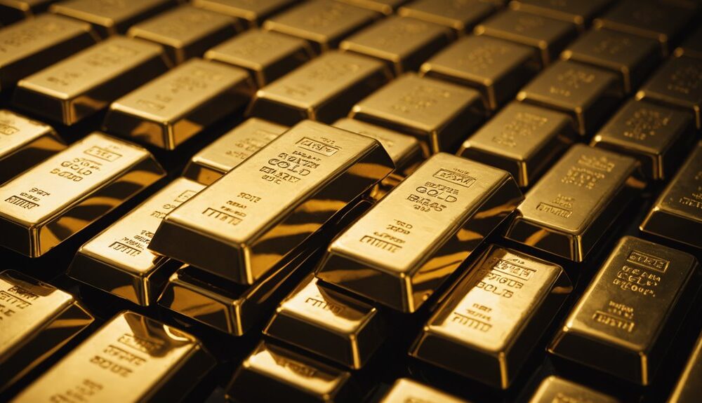 gold price continues rising