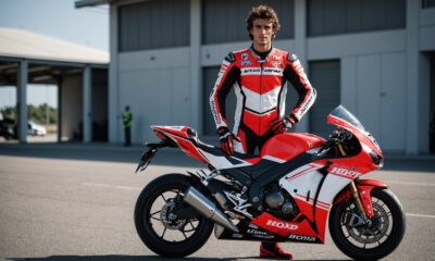 luca marini tests new honda