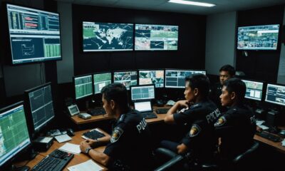 malang police tackle online gambling