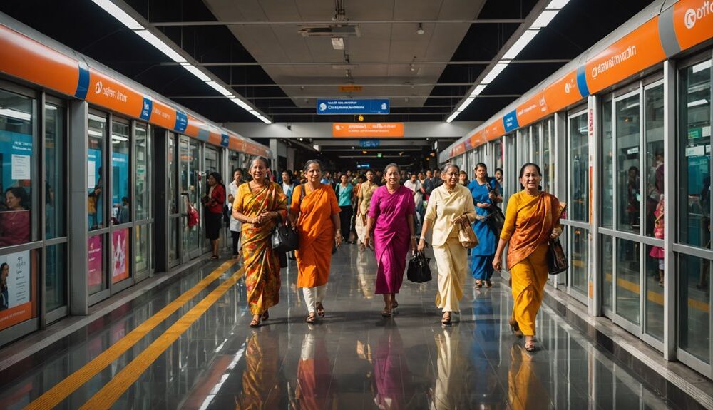 transit gratis untuk wanita