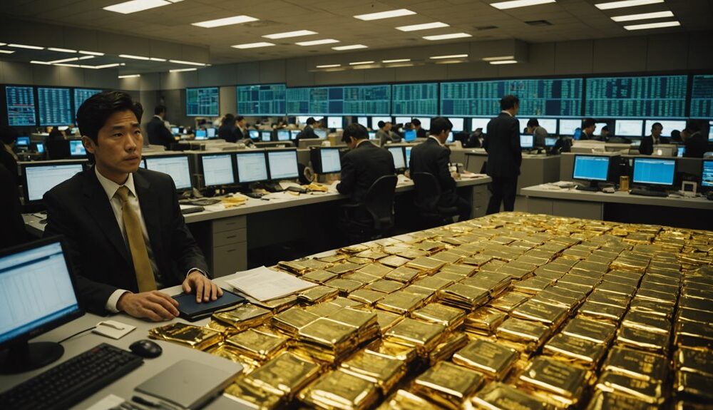 harga emas turun secara signifikan