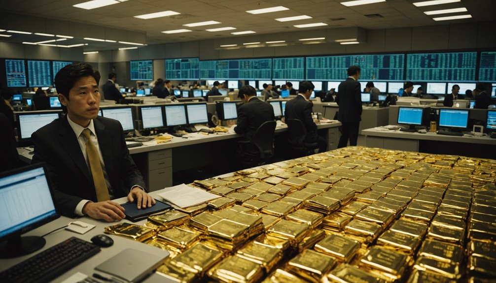 harga emas turun secara signifikan