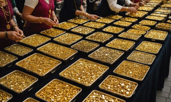 harga emas anjlok setelah festival